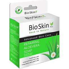 تصویر صابون ترمیم کننده عصاره آلوئه ورا بایو اسکین Repairing Aloevera Soap Bio Skin