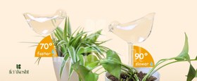 تصویر حباب آبیاری خودکار گیاه (طرح پرنده) 