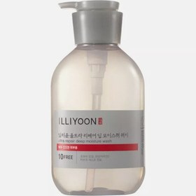 تصویر شوینده ترمیم کننده مرطوب کننده عمقی صورت و بدن ایلیون ILLIYOON Ultra Repair Deep Moisture Wash 