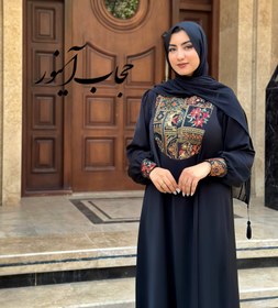 تصویر پیراهن سوگل مشکی - ۱۱۶ 