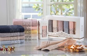 تصویر حوله دستی ربکا لاروسا 