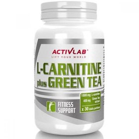 تصویر ال کارنیتین و چای سبز اکتیولب ACTIVLAB L-CARNITINE + GREEN TEA 