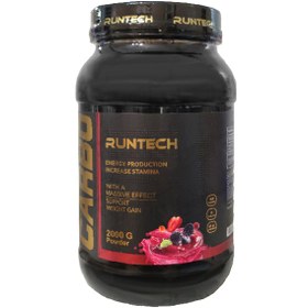 تصویر پودر کربوهیدرات رانتک 2000 گرمی RUNTECH, CARBO 2000g Pow