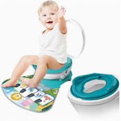 تصویر توالت فرنگی آموزشی کودک ۴ کاره پیانو دار 