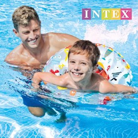 تصویر حلقه شنا کودک 61 سانتیمتر - (طرح ماهی) اینتکس Swim Ring intex 59241