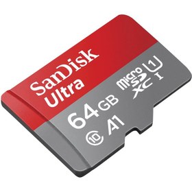 تصویر رم میکرو اس دی 64 گیگ سن دیسک SanDisk Ultra U1 A1 C10 140MB/s 