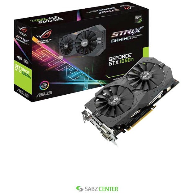 Asus rog strix 2025 geforce gtx 1050 ti