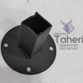 تصویر فلنچ فلزی دیواری Wall metal flange