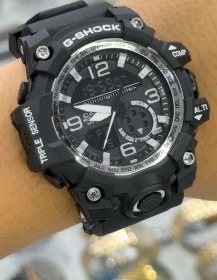 تصویر ساعت مچی جی شاک مشکی | Black J-Shock wristwatch 