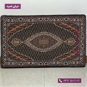 تصویر یک جفت پشتی ابری 60 در 100 طرح ماهی مارال سرمه ای 700 شانه هستی 