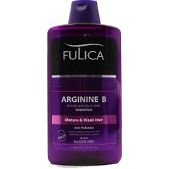 تصویر شامپو تقویت کننده مو فولیکا مدل Fulica Arginine B حجم 400 میلی لیتر ا Fulica Arginine B Sulfate Free Shampoo Fulica Arginine B Sulfate Free Shampoo