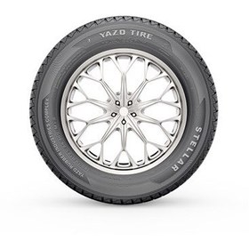 تصویر لاستیک یزد تایر گل STELLAR سایز 165/70R13 