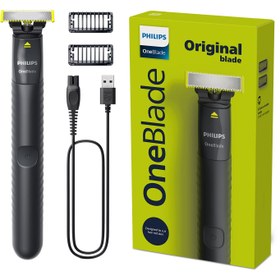 تصویر ریش تراش فیلیپس وان بلید Oneblade QP1424 Philips One Blade shaver model Oneblade QP1424