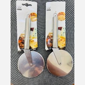 تصویر پیتزا بر تمام استیل 