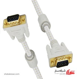 تصویر کابل VGA با نویزگیر فرانت 3 متری Faranet VGA Cable w/Ferrite 3m