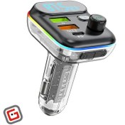 تصویر شارژر فندکی و فرستنده بلوتوث FM خودرو ارلدام مدل M80 PD6A Earldom ET-M80 CAR MP3 PLAYER FM TRANSMITTER