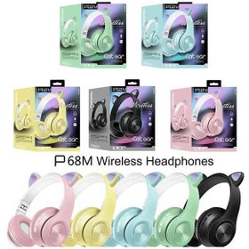 تصویر هدفون بی سیم CATear مدل P68M CATear P68M Wireless Headphone