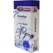 تصویر کاندوم خاردار تاخیری سنسیشن ایکس دریم ۱۲ عددی 
