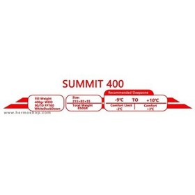 تصویر کیسه خواب SUMMIT 400 