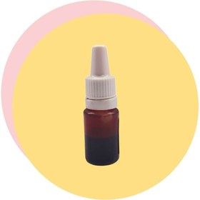 تصویر رنگ جوهری طلایی رزین 