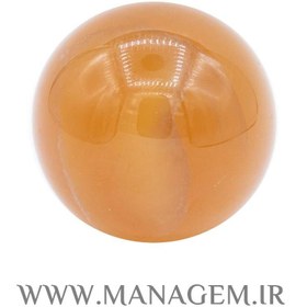 تصویر گوی سنگ کلسیت عسلی 