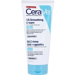 تصویر کرم مرطوب کننده و نرم کننده قوی سراوی Cerave مدل SA Smoothing cream حاوی 10% اوره حجم 177 میل 