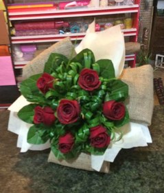 تصویر دسته گل گرد کد 502 