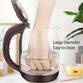 تصویر کتری برقی پیرکس 1.8 لیتری مدل Electric Kettle 1.8GCCL 