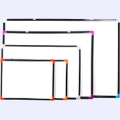 تصویر تخته وایت برد مغناطیسی ntm سایز 40×30 