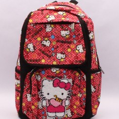 تصویر کوله پشتی هلوکیتی Hello Kitty(رنگبندی) 