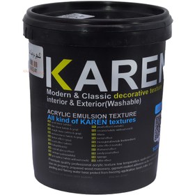 تصویر خمیر تکسچر سرامیک کارن حجم 1 کیلوگرم Karen Faux texture Acrylic 1kg