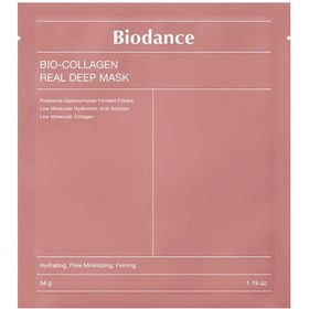 تصویر ماسک ورقه ای کلاژن بایودنس ماسک و اسکراب مدل ماسک ورقه ای بایودنس ( BIO COLLAGEN) حجم 34 گرم برند متفرقه | Other Brand