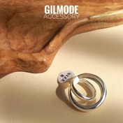 تصویر انگشتر دفرمه آبکاری نقره 