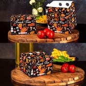 تصویر چاپ جعبه سیب زمینی بیرون بر قفلی 