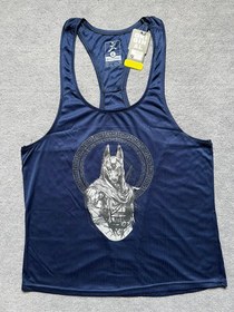 تصویر رکابی قهرمانی گرگی - xl / سرمه ای 