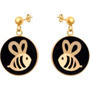 تصویر گوشواره بچه گانه زنبور 