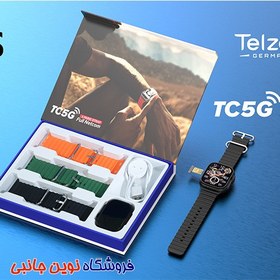 تصویر ساعت هوشمند سیم کارت خور Telzeal مدل TC5G ا Telzeal TC5G sim card smart watch Telzeal TC5G sim card smart watch