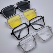 تصویر عینک آفتابی بلوکات دیور کد 2F فرم مستطیل 