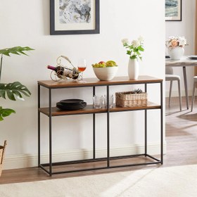 تصویر میز کنسول مینیمال پینترستی خانه ترنج - مدل C701 - طرح C701 - console Table