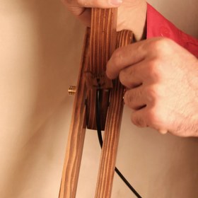 تصویر چراغ مطالعه چوبی مدل N20 