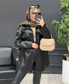 تصویر شکت چرم دو جیب پاکتی کد 4128 