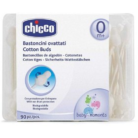 تصویر گوش پاک کن اورجینال مدل Bastoncini Ovattati بسته 20 عددی چيکو Chicco Bastoncini Ovattati 20 Pack