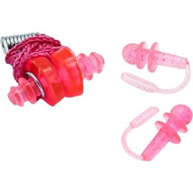 تصویر گوش گیر و دماغ گیر مدل SF - سبز 