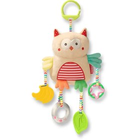 تصویر عروسک پولیشی جغجغه ای مدل جغد کد 7037598 