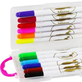 تصویر ماژیک رنگ آمیزی ۱۲ رنگ هپو مدل RS-3030 