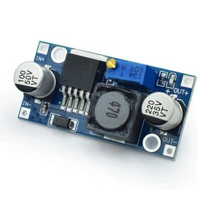 تصویر ماژول تغذیه DC-DC کاهنده LM2596 با نمایشگر سگمنت 