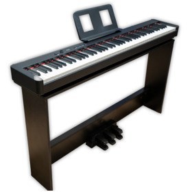 تصویر پیانو کلید BX5 88 | عمل چکش Bor 