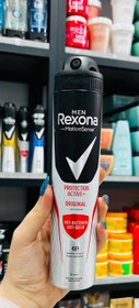 تصویر اسپری ضد تعریق مردانه رکسونا حجم ۲۰۰ میلی لیتر مدل Active Protection Invisible با رایحه ملایم 