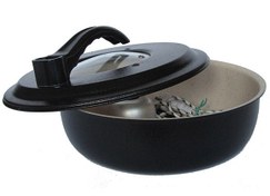 تصویر کیک پز برقی افق با بدنه فلزی 