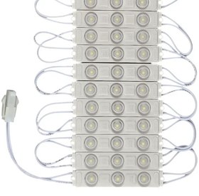 تصویر بلوکی لنزدار 220 ولت 2 وات در 7 رنگ - سبز Led